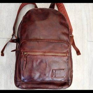 Nash leather backpack